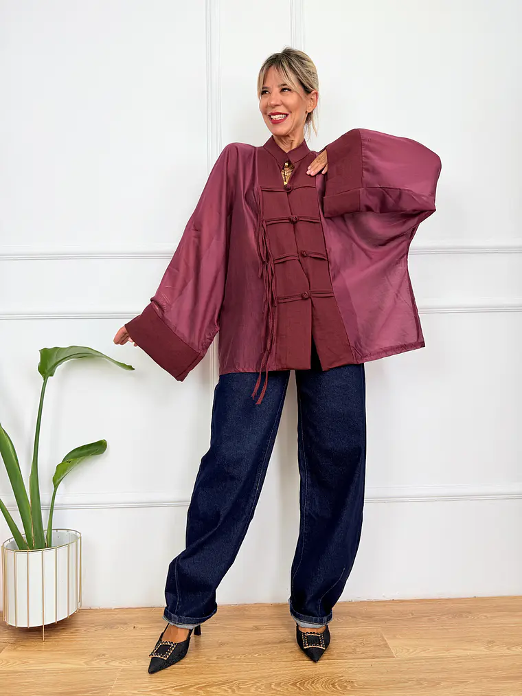 Downtown Shirt Eggplant 26535  3