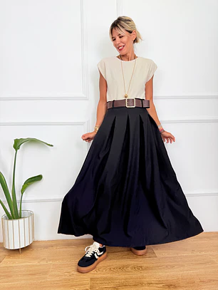 Loulou Studio Dress Y118M5898- (B)
