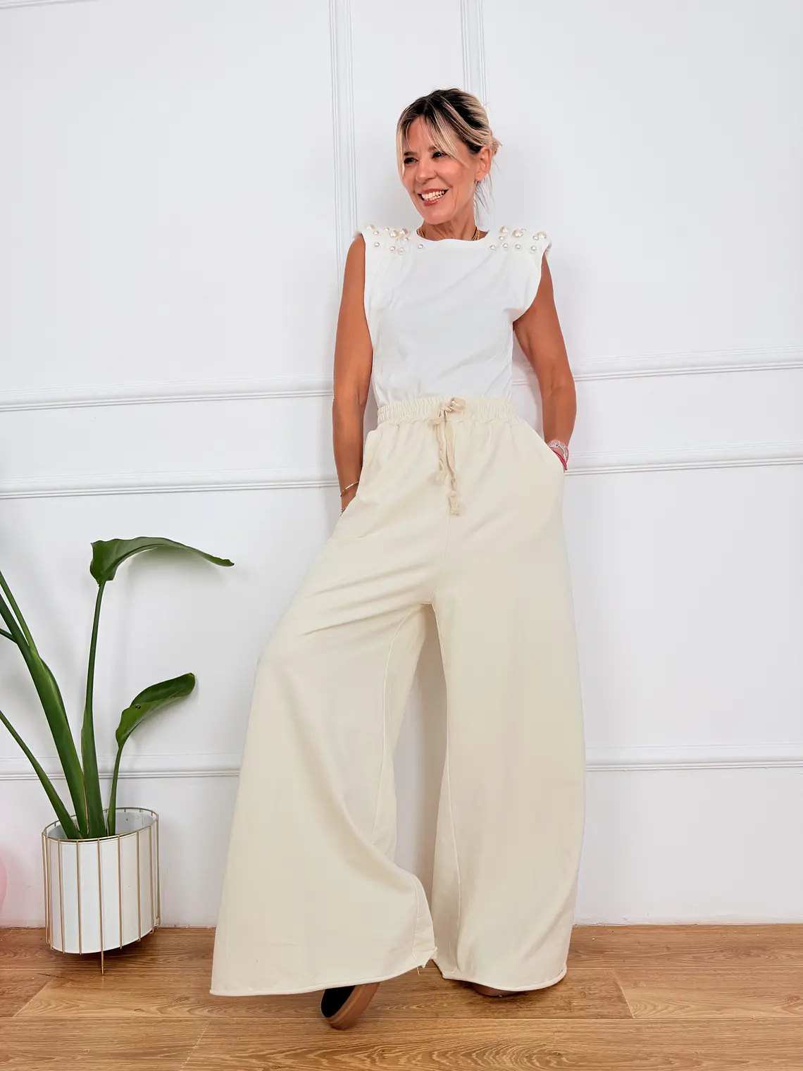 Cartier Pants Ivory 2868 1