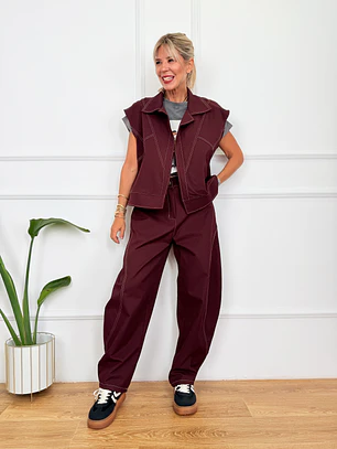 Temptation Suit Burgundy 20255