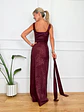 Silk and Stone Dress 14176 Brown - thumbnail 3
