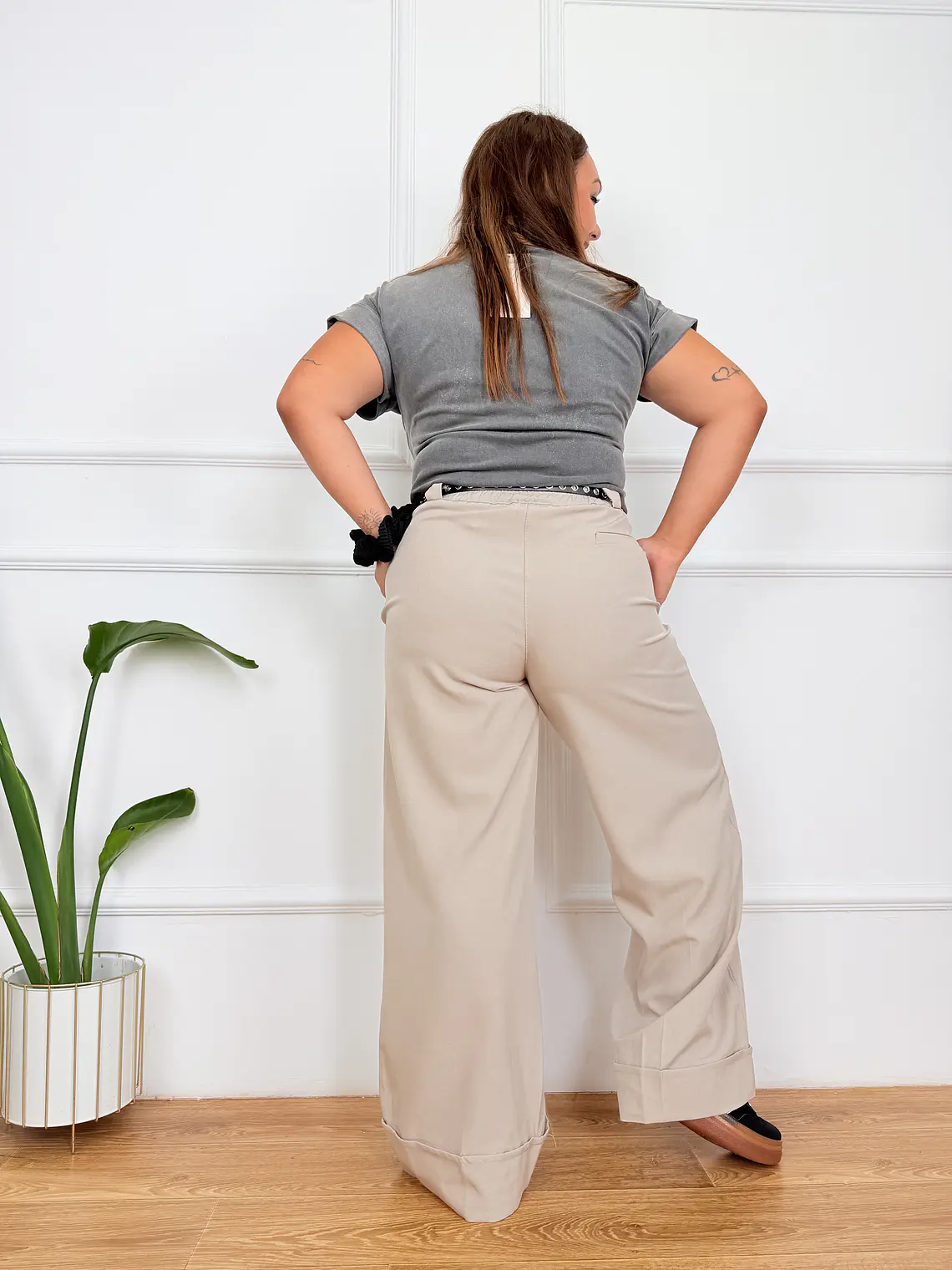 Weekend Pants Sand 5216 4