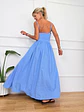Nostalgia Maxi Dress Blue 5925 - thumbnail 3
