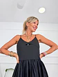Nostalgia Maxi Dress Black 5925 - thumbnail 4
