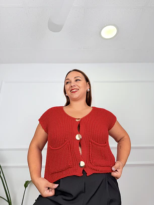 Corleone Vest Red 2900 