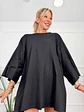 Minimal Blouse -2633-T Black  - thumbnail 4