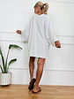 Minimal Blouse -2633-T White - thumbnail 3