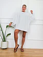 Minimal Blouse -2633-T White - thumbnail 2