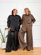 Afroditi Satin Set Black 10273 - thumbnail 6