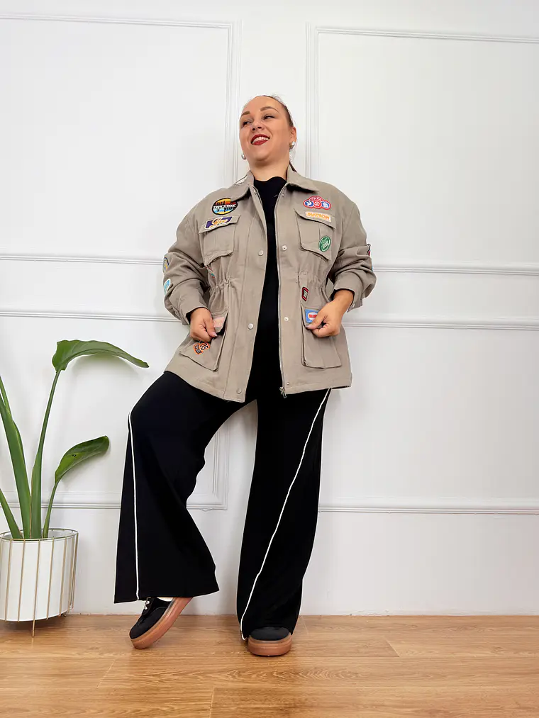 Harper Blazer Chaki 15600  3