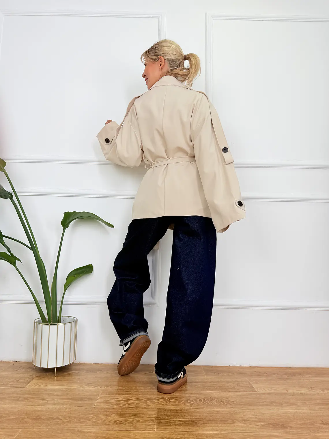 Ypanema Trench Coat Beige 89995   4