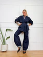 Ypanema Trench Coat Blue 89995 - thumbnail 3