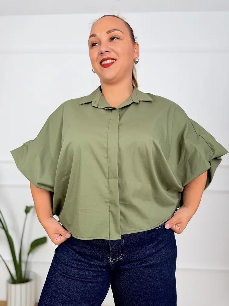 Atladis Shirt Chaki 38726   1