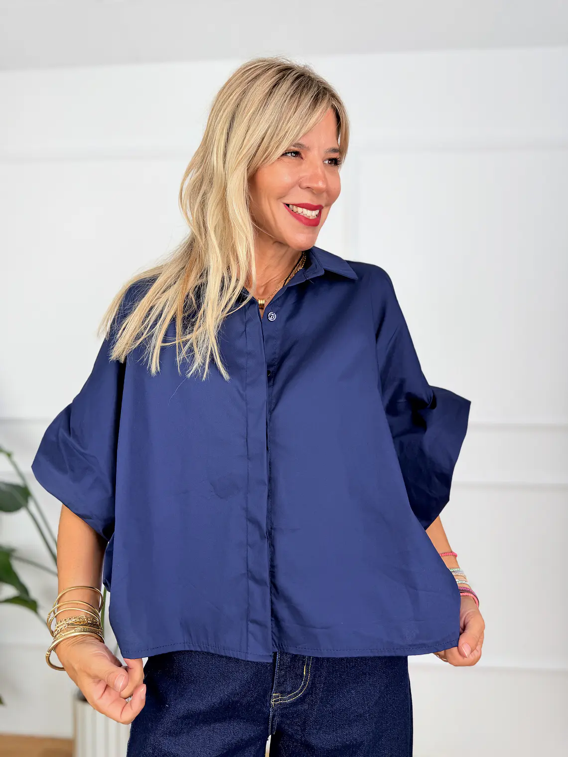 Atladis Shirt Blue 38726  1