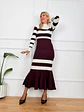 Athena Maxi Dress Wine 727 - thumbnail 1