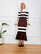 Athena Maxi Dress Brown 727  - thumbnail 3