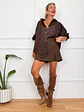 Umbrella Skort Brown SM09691     - thumbnail 1