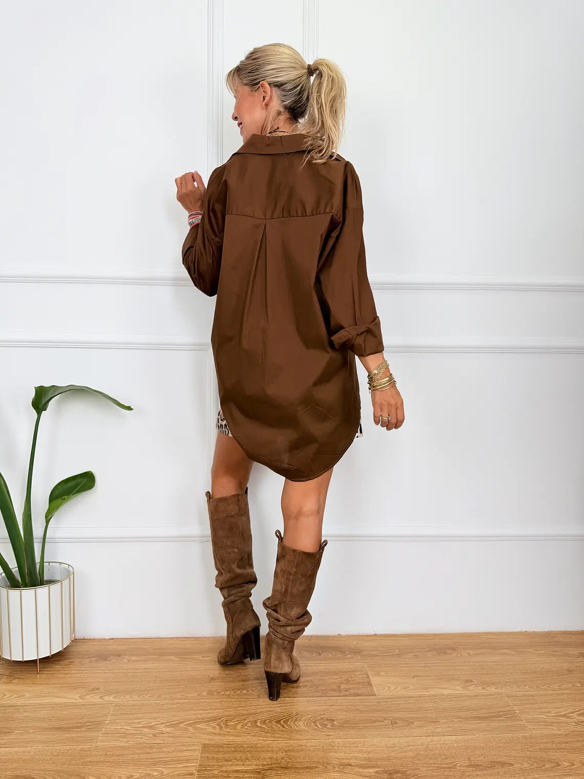 Loki Shirt Brown SM3217    4