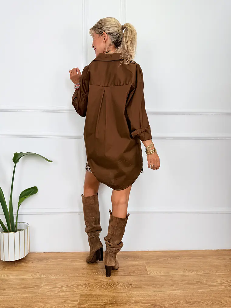 Loki Shirt Brown SM3217    4