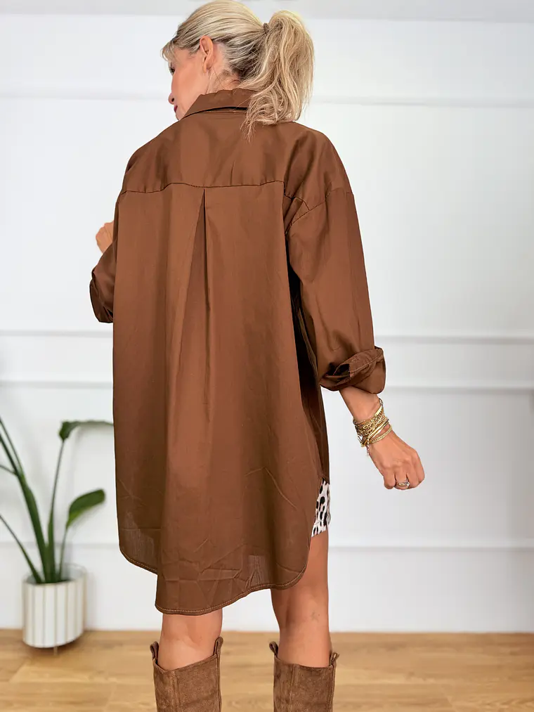 Loki Shirt Brown SM3217    2