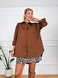 Loki Shirt Brown SM3217    - thumbnail 1