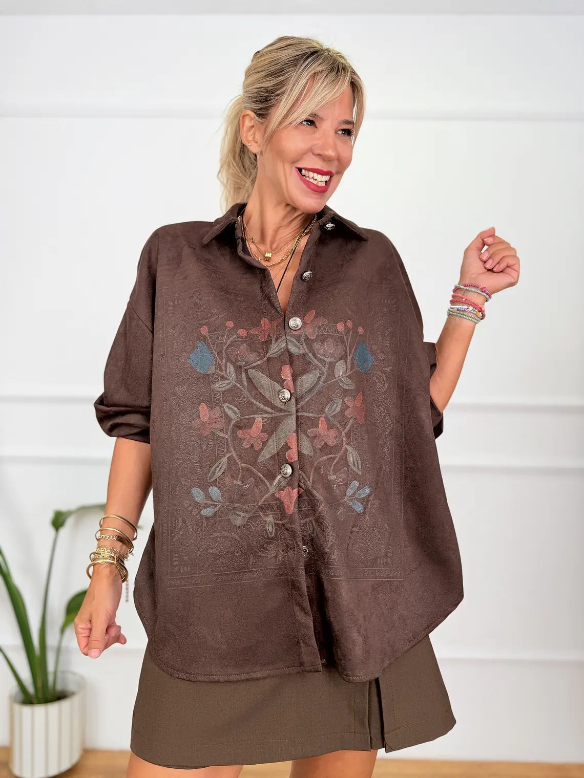 Dallas Shirt Brown 27325 1