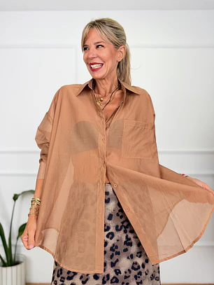Mia Shirt Camel H773  