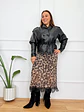 Scarlett Leather Jacket Black 202376 - thumbnail 1