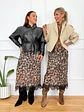 Scarlett Leather Jacket Black 202376 - thumbnail 2