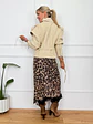 Scarlett Leather Jacket Beige 202376  - thumbnail 4