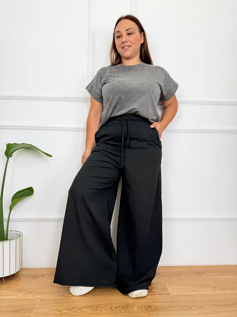 Ariadne T-shirt Strass Grey 94439   3