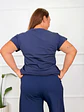 Ariadne T-shirt Strass Blue 94439    - thumbnail 4