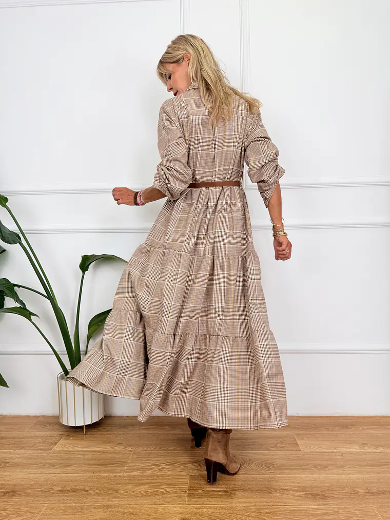 Logan Checkered Dress 2765 3