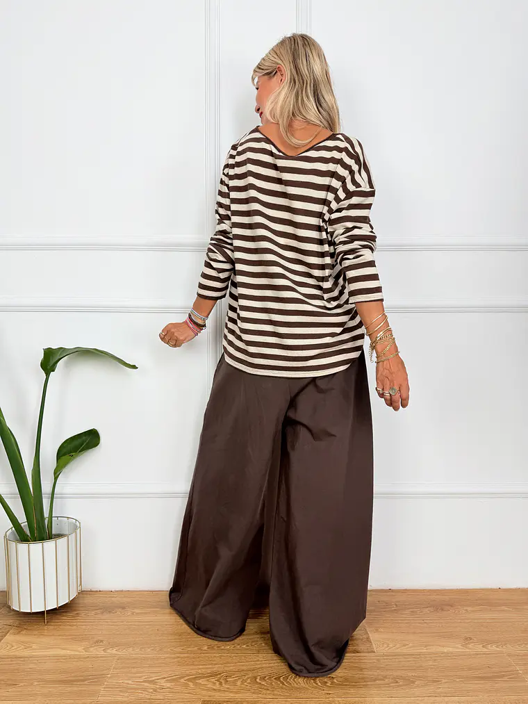 Sierra Blouse Brown (5.) 6854    4