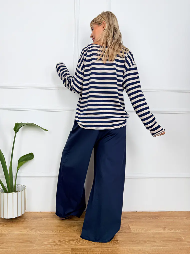 Sierra Blouse Blue (3.) 6854  4