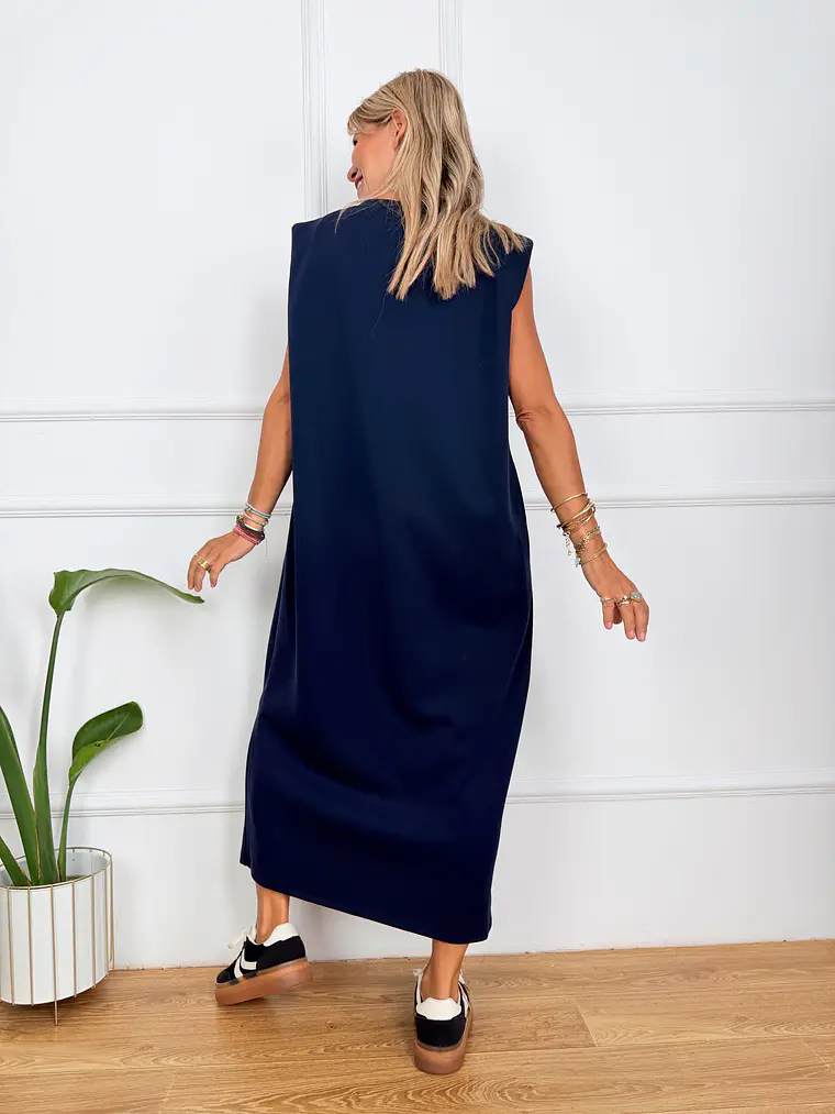 Clint Dress Blue 2625   4