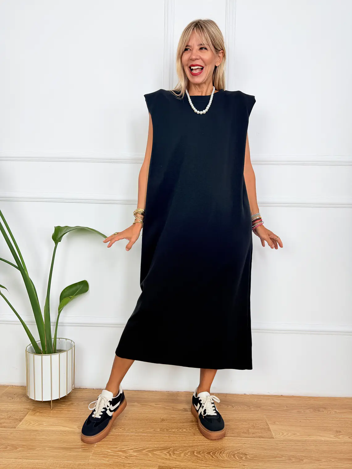 Clint Dress Black 2625  1