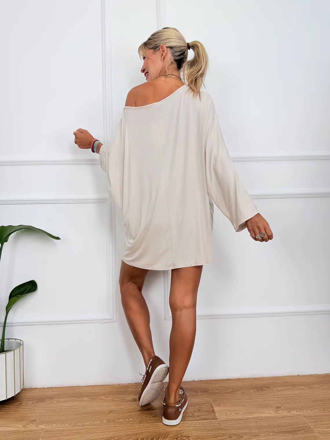 Sansa T-shirt 33519 Beige 3