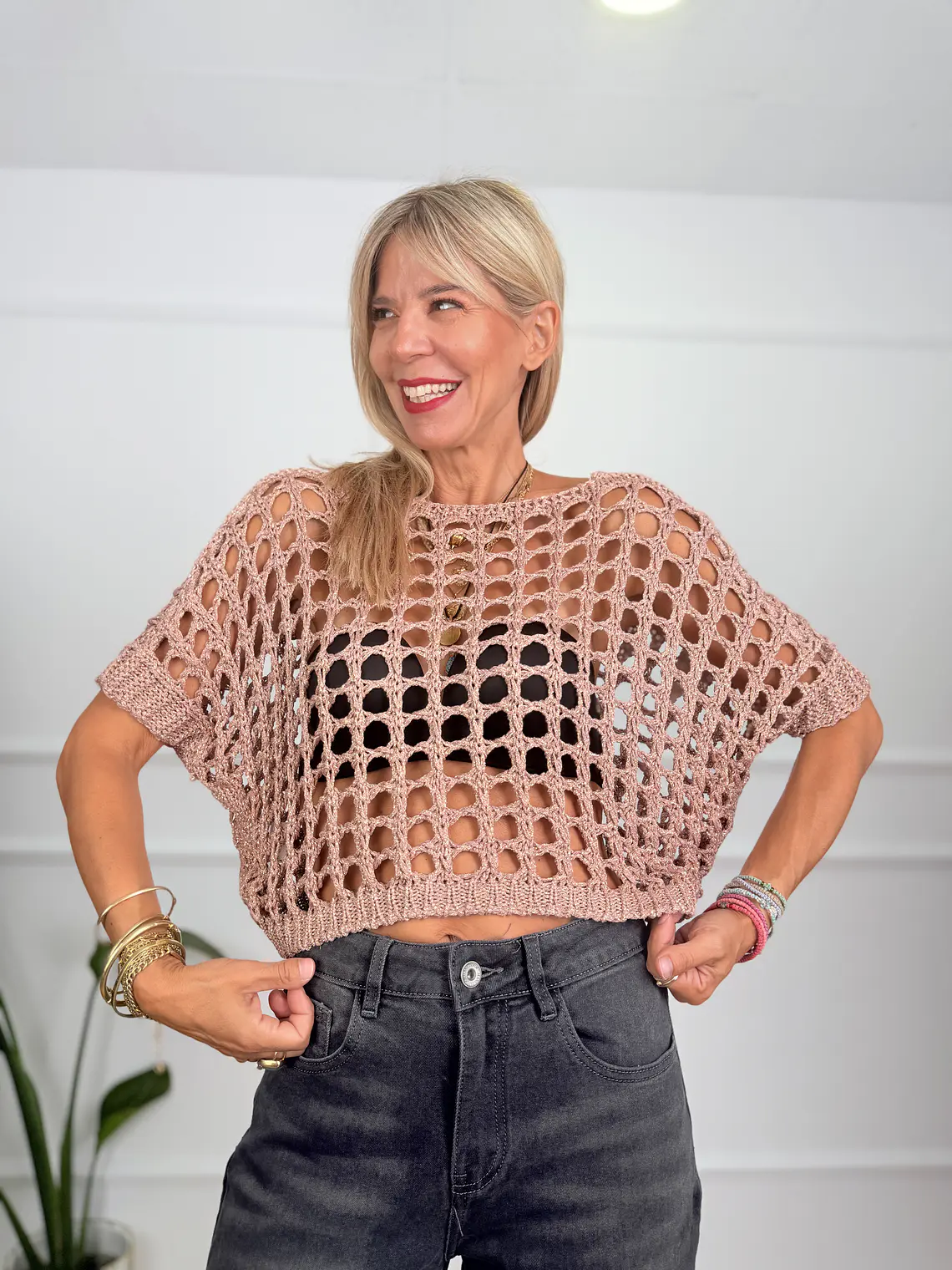8676 blouse  bronze 1