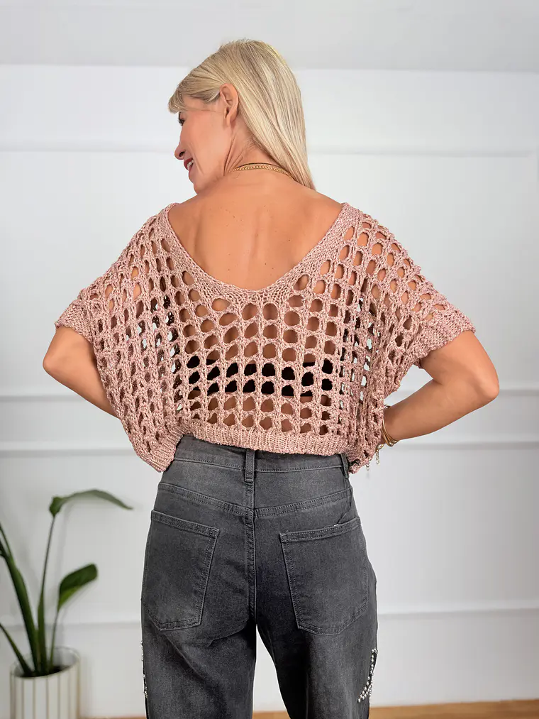 8676 blouse  bronze 4