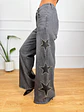 Stars Black Jeans Bootcut 9393 - thumbnail 4