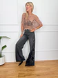 Stars Black Jeans Bootcut 9393 - thumbnail 5