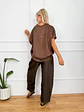 Aerial Blouse Brown Y118M6277 - thumbnail 3