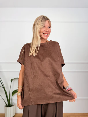 Aerial Blouse Brown Y118M6277