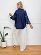 Turquoise Jean Jacket 3098 - thumbnail 4