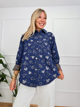 Turquoise Jean Jacket 3098
