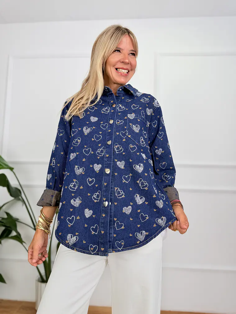 Turquoise Jean Jacket 3098 1