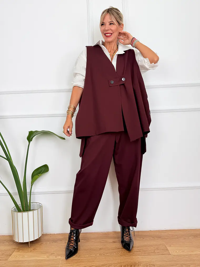 Levi Suit Wine 53342  1