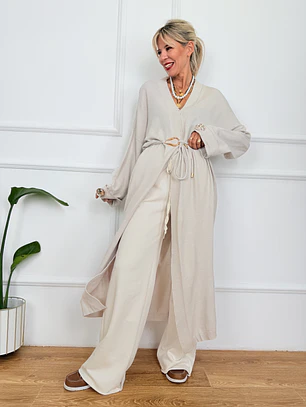 Tucker Cardigan Beige 5268  