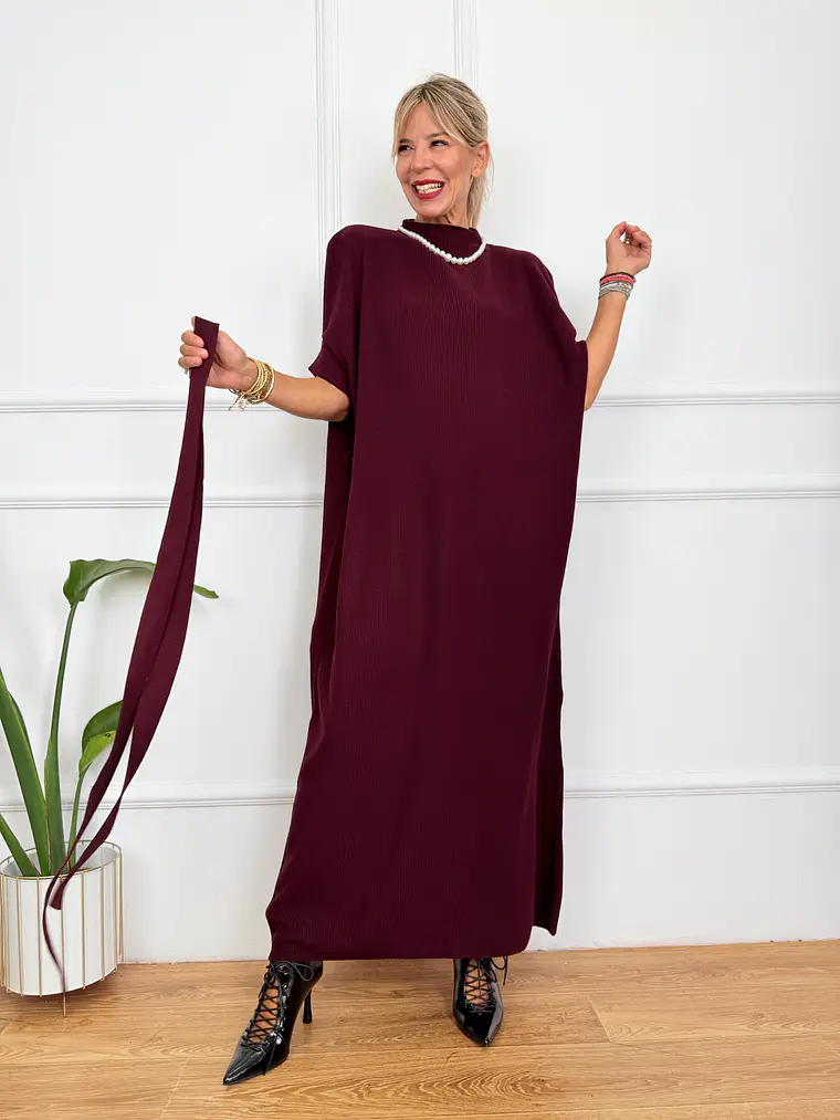 Dean Maxi Dress Eggplant 0518 2